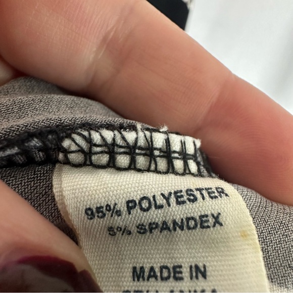 G.H Bass & Co Short Sleeve V Neck Floral Midi Dress Womens 8 Blue - Picture 7 of 10